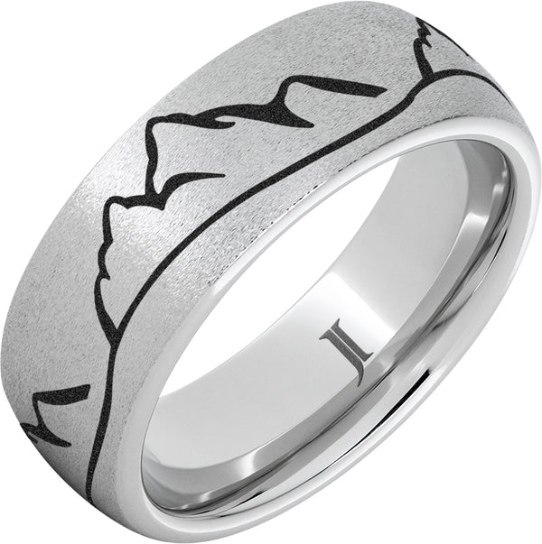 Serinium® Men's Mountain Scene Ring - Lambert Jewelers