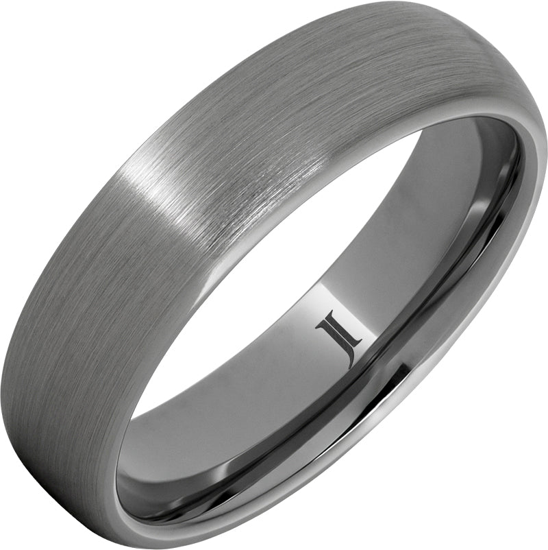 Simplicity - Classic Rugged Tungsten™ Men's Ring with Satin Finish