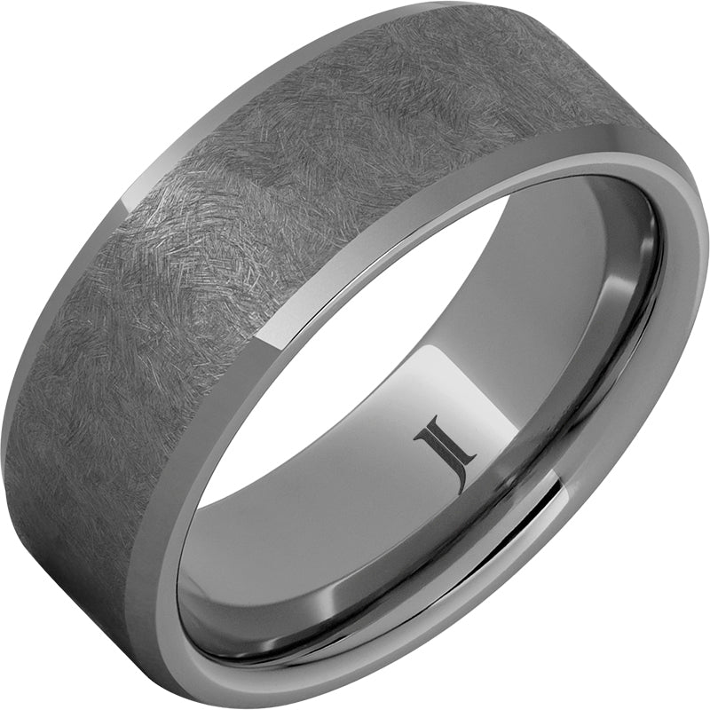 The Sentinel – Rugged Tungsten™ Hand Textured Ring