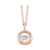 10KT  DIAMOND (1/50 CTW) PENDANT