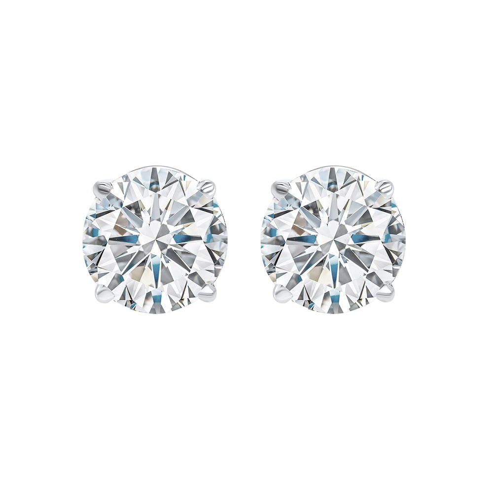 14KT WHITE GOLD DIAMOND (1 1/5CTW) EARRING