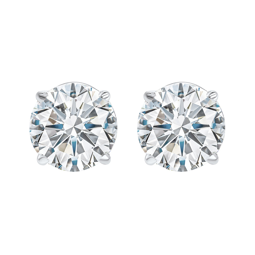 14KT WHITE GOLD DIAMOND (1 1/2CTW) EARRING