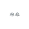 14KT WHITE GOLD DIAMOND (1/10 CTW) EARRING