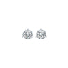 14KT WHITE GOLD DIAMOND (1/8CTW) EARRING