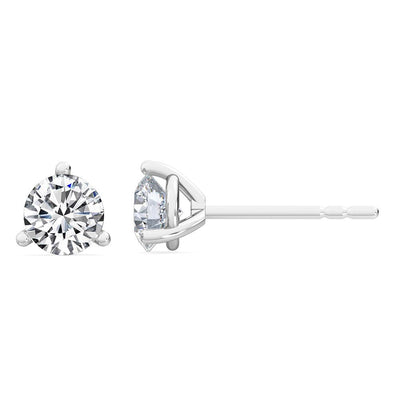 Martini Lab Grown Diamond Stud Earrings