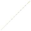 Diamond Station Bracelet in 14k Yellow Gold